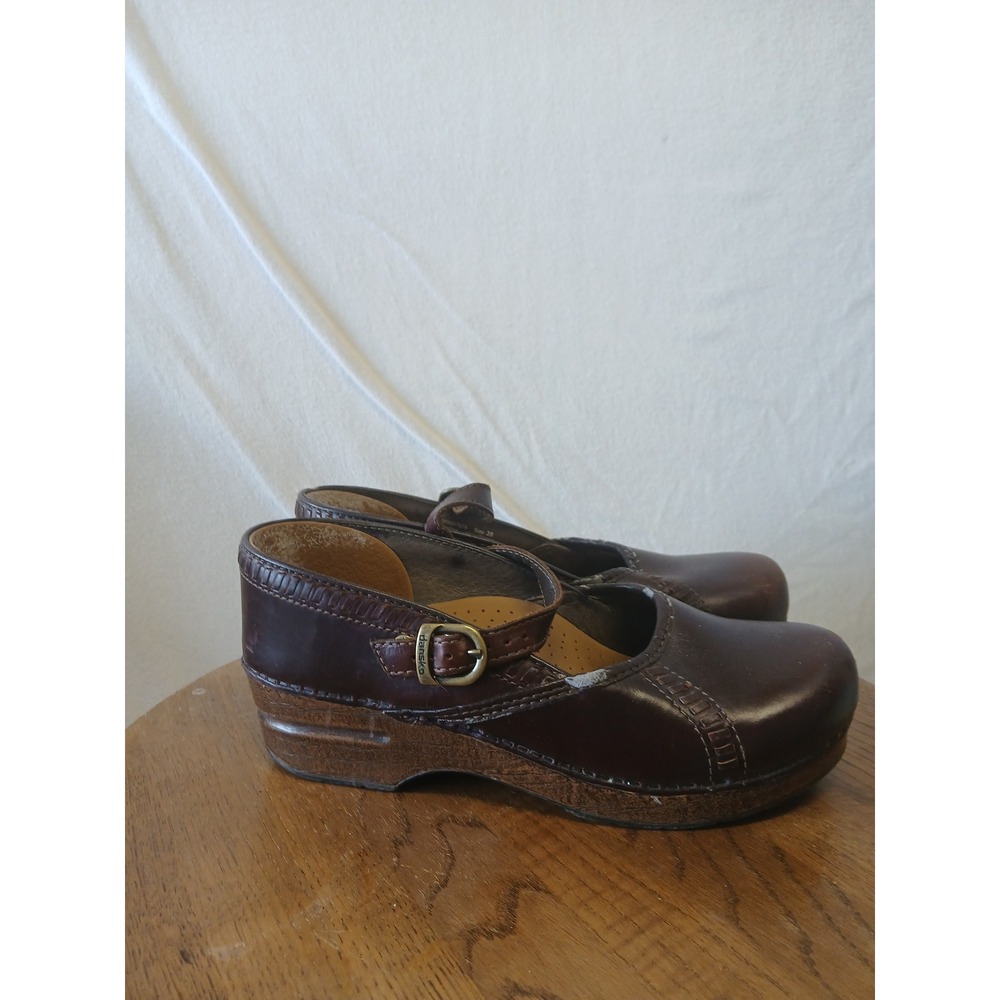 Dansko marcelle clog mule size EU 39 US 8 FLAW
